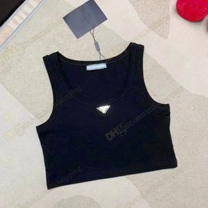 女性トップトライアングルタンクTシャツデザイナー服のシャツ女性