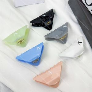 Trendy Letter Hairpin New Acetic Acid Barrettes Horsetail Grab Clip Back Brain Spoon Shark Clips Wholesale