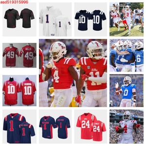 Ole Miss Rebels Football Jersey 26 Taylor Groves 85 Jeremiah Dillon 12 Jakivuan Brown 62 Brycen Sanders 15 Jared Ivey 29 Nick Cull