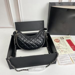 Bag designer Design Avenue Borsa imbracatura da donna Borsa a tracota di alta qualità Stume da donna Black Sports Borse Black Half Moon Horn