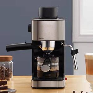 Manual Coffee Grinders Home Office Small Drip Filter Machine Semiautomatic Steam Milk Frothing Integrated Fancy Italian Brewing 230828