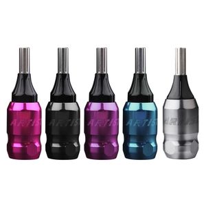 Tattoo Grips Aluminum Alloy Tattoo Cartridge Grips Professional Adjustable Twist Handle Tube 27RC 230828