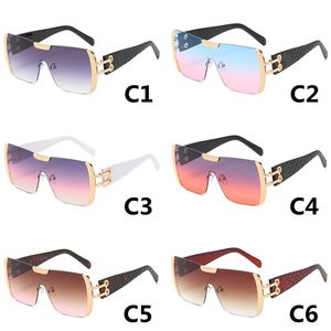 Oversized Brand Sunglasses For Women Fashion Gradient Lenses Women One Lens Sun Glasses Shades Uv400 Glasses