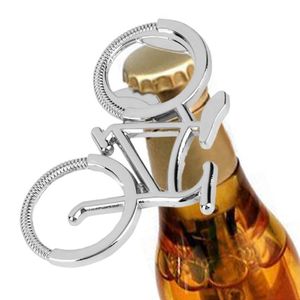 Portachiavi apri bottiglia regalo carino birra apri metallo moda bicicletta forma ZZ