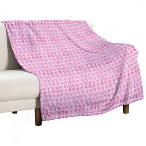 Decken Pink Monkeys Throw Blanket Valentine Gift Ideas Sofa Quilt Fluffy Soft Giant