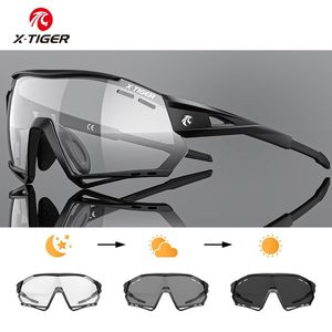 EYSEYLERİ XTER Bisiklet Güneş Gözlüğü Fotokromik UV400 Spor Bisiklet Gözlükleri MTB Yarış Erkekler Güneş Gözlüğü Bisiklet Yürüyüşü Gözlük Gözlükleri