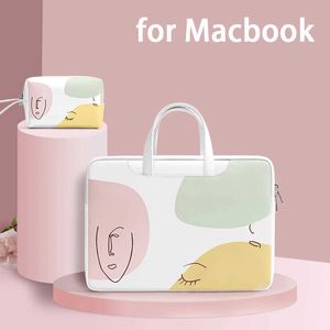 Wasserdichte Laptoptasche Hülle für MacBook Lenovo Acer 12 13 14 15 15,6 16 Zoll Notebooktasche Dell Huawei HP Handtasche Aktentasche HKD230828