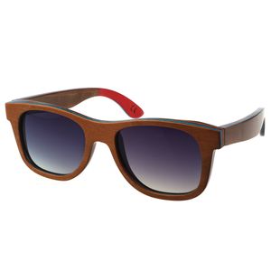 Sonnenbrille Skateboard Holz Sonnenbrille Männer Frauen Marke Designer Brille Mode polarisierte Sonne Holz Sommerbrillen 230828