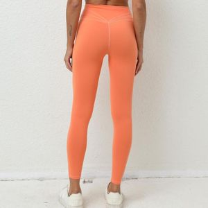 Damen-Leggings, Fächerform, hohe Taille, sportliche Hose, Damen, Fitnessstudio, Sportstrumpfhose, Push-Up, Fitness, Yoga, Sportbekleidung, Schwarz, Weiß, Orange