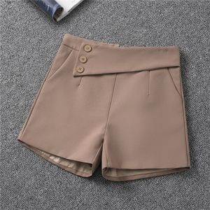 Юбки Гуманинг 2023 Женщины лето высокая талия алино шорты повседневное костюм короткие сплошные брюки, дамы 230828