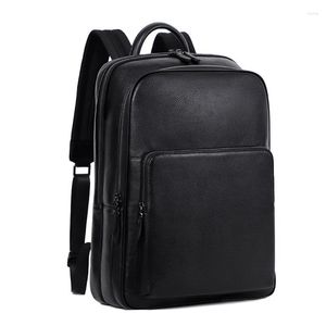 Backpack 2023 Fashion Men Male Korean Student Backpacks Large Boy Business Casual 15.6 Inch Laptop School Computer Bag