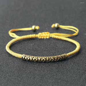 Charm Bracelets Stylish Black Red Handmade Rope Braided Thread String For Women Men Jewelry Friends Adjustable Bangles Yoga