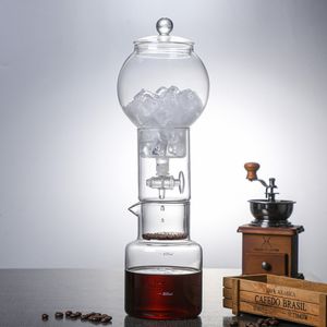 Wasserflaschen Kaltbrühkaffeemaschine Topfset Tropffilter Ecocoffee Iced Tools Barista Handgefertigtes Glas Haushalt Übergießkessel 230829