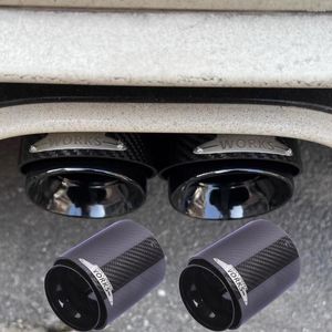 For Mini F56 R55 R56 R57 R58 R59 R60 R61 F54 F55 F57 F60 Exhaust Tip Carbon Fiber Muffler Pipe Fit Car Auto Accessories