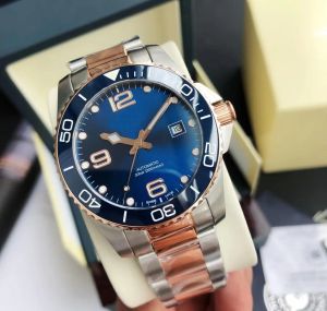 AAA Yupoo Luxury Casual Automatic Mechanical Surface Sports Watch Longi Watches Gratis frakt 316L Rostfritt stål Högkvalitativt guldfri frakt