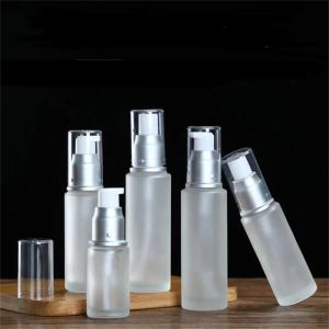 ガラス化粧ボトルローションポンプコンテナ補充可能な香水スプレーボトル20ml 30ml 40ml 50ml 60ml 80ml 100ml