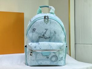 Zaino scoperta di lusso pm designer in pelle vintage bagagli per laptop borse scolastiche borse per le zampe di borse dei personaggi sacchetti di fiori di alta qualità di alta qualità