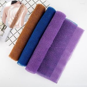 Asciugamano 1pcs africano spugna netta esfoliante per lavatrice per lavabo lavatura a vapore lungo bagno di pulizia della doccia