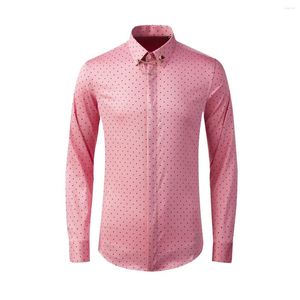 Männer Casual Hemden Hohe Qualität Luxus Schmuck Fabrik Direkt Verkauf Designer Männer Button Down Kleid Herren Shirtgood