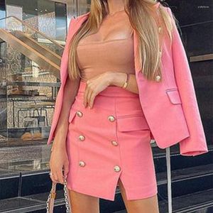 Two Piece Dress Spring And Autumn Women's Fashion Long Sleeve Suit Skirt Two-piece Set 2 Sets Womens Outfits