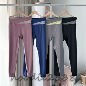 Lu Women's Tight Yoga Pants、Highバージョン、ヌードヨガパンツ、女性用スウェットパンツ、伸縮性のある生地、サイズ：M-XL QD323293