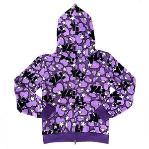 Herrtröjor tröjor 2023 super camo tröja gotiska kläder harajuku djävul 3d tryckt hoodie blixtlås hoodie y2k kläder par gata bär män 230828