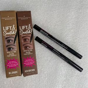 Brand Makeup Professional Make Up Lift Snatch Brow Tint Pen Aschebraun/Blond, 2 Farben, 1 ml, flüssiger Augenbrauenstift