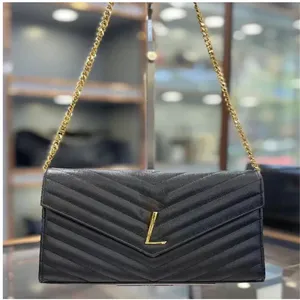 Luxustasche Designer Glattleder Mode Klassische Brieftasche Damen Reisehandtaschen Mehrfarbige Option Marke Metallschild Schulterkupplungstaschen