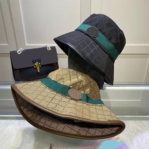 دلو قبعة دلو بخيل القبعات الحافة للجميع أزياء كاسويت أغطية 2 ألوان متوفرة الاختيار