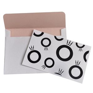 Boxes 50pcs Gift Envelope Greeting Card For Bead Charm Bracelet Necklace Ring Earring Packaging With Europe Silver Jewelry