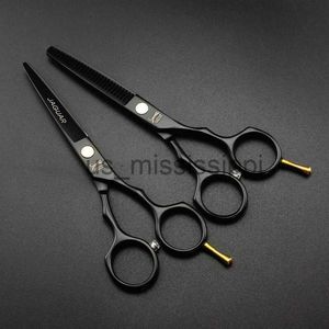 Sax Shears Japan Original 55 Professionell frisörsax Tunnande Barber Scissor Set Hair Cutting Scissors Salong Hair Shears X0829