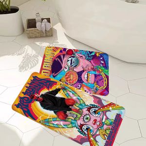 Teppich Berühmter Musikkünstler Star Bad Bunny Bodenmatte Bad Nordic Style Home Fußmatte Badezimmer Toilettenmatten Schlafzimmer Willkommen 230828