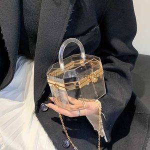 Сумки на плечах мини -цепи акриловый женский багаж 2023 роскошные сцепления кошелек мини -прозрачный кроссовер для плеча вечерняя сумка для ручной работы caitlin_fashion_bags