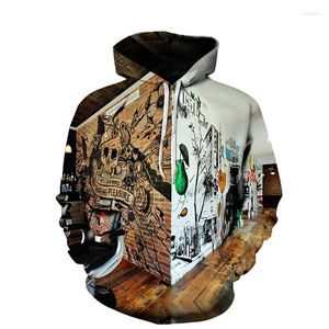 Herren Hoodies Y2K Männer 3D Schwarz Hoodie Frühling Herbst Frauen Mode Mit Kapuze Sweatshirts Langarm Atmungsaktive Pullover Casual Kleidung Mantel