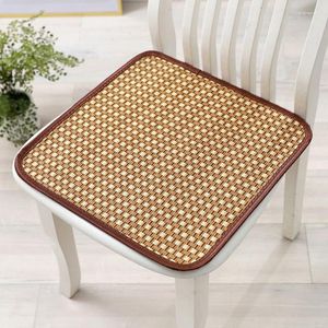 Pillow Summer Bamboo Mat Household Dining Chair Office Breathable Cool Student Car Sofa Pad