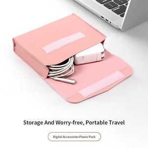 Laptop Bags Cases Power Storage Bag For Notebook Digital Accessories Portfölj Mus Datakabel Sleeve Bag HKD230828