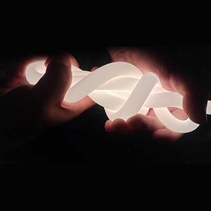 360 Round Matte Silica Gel Flexible Strip Light LED Neon Rope Tube Soft Lamp Waterproof Frosted LED Strip LED Tak ljuskrona HKD230825