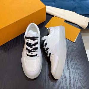 Ollie Scarpe da uomo Richelieu Designer di pelle Scarpe casual Donna Sneaker con lacci Flame On The Tongue scarpa da passeggio 07