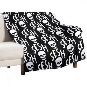 Blankets TEAM SESH WHITE LOGO Throw Blanket Luxury Thicken Summer Designer Flannel