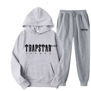 Trapstar Trade Clesuit Black Mens Coolie Trapstar Мужчины спортивная одежда дизайнерские брюки набор баскетбола на 2 шт.