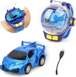 Mini RC Car Watch Toys 2.4GHz Detachable USB Charging Remote Control Vehicle Small Electric Cars Toy for Boys and Girls