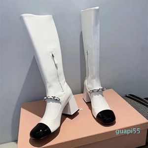 Ankle boots womens designer shoes warm winter classic fashion high quality rubber sole classic black and white