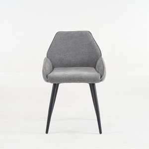창조적 인 등받이 안락 의자, 현대적이고 간단한 홈 패션 레저 의자, 식당 직물 색상 매칭 의자