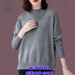 Kobiety swetry Turtleeck pullover kaszmirowy sweter kobiety 2023 jesień zima podstawowa ciepła skoczek pull femme hiver wytłaczanie dzianin v402