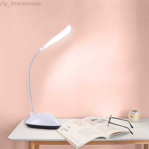 LED masa lambası okuma masa lambası 3 AAA pil kitabı ışık mini göz koruma masası lambası ofis yatak odası yatağı LED çalışma masa lambası HKD230829