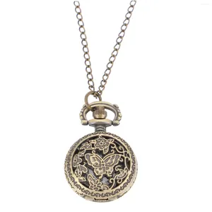 Pocket Watches Alloy Exquisite Necklace Watch: Vintage Tree Vine Graved Watch with Chain Xmas Graduation Födelsedag Fathers Day Gifts