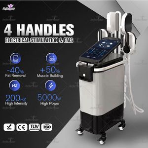 Vertical Slimming EMS Machine Increase Reducing Fat Butt Lifting Beauty Equipment EMSlim RF Neo Fat Burning Device 5000w All Body Parts Free Shipping