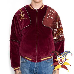 Jaquetas masculinas Red Kapital Kountry Beautiful Tibet Jacket Homens Mulheres Casaco Streetwear 230829