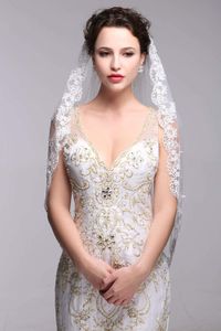 Biała Ivory Wedding Veil Krótkie akcesoria ślubne 2024