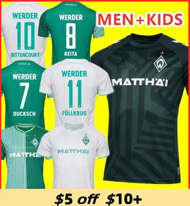 Xxxl 4xl Werder Bremen Специальная футбольная майка Марвин Дакш Леонардо Биттенкурт Черный зеленый 23 24 Friedl Pieper футбольные рубашки Топ Таиланд качественные мужчины дети дети